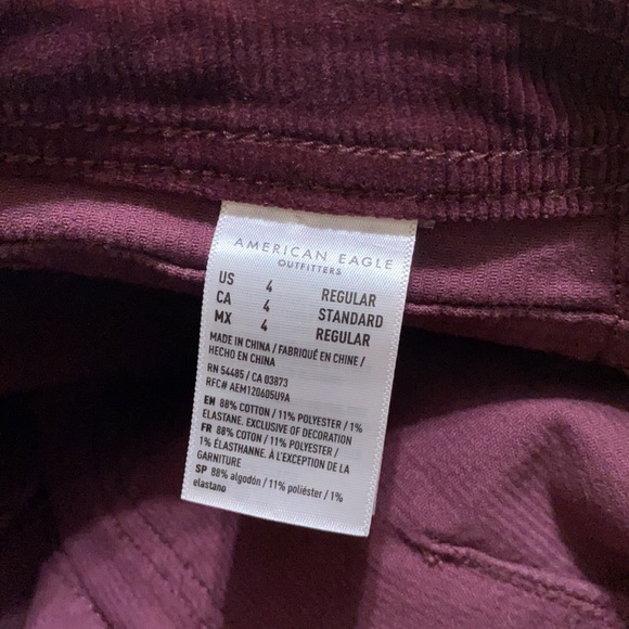 AE Corduroy Jeggings - Picture 4 of 5